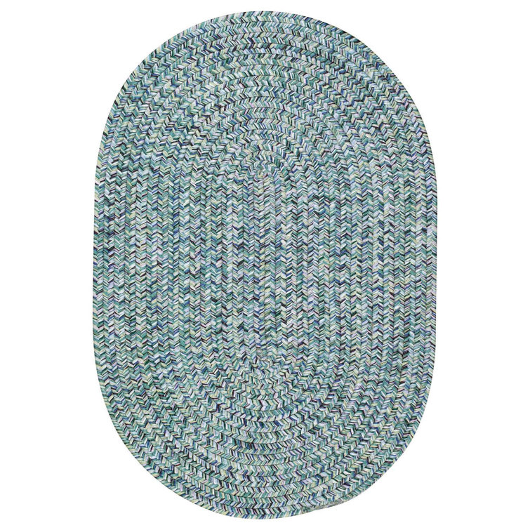 Highland Dunes Braided Blue Area Rug & Reviews Wayfair